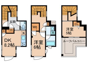 AGRATIO　TERRACE　恵比寿の物件間取画像